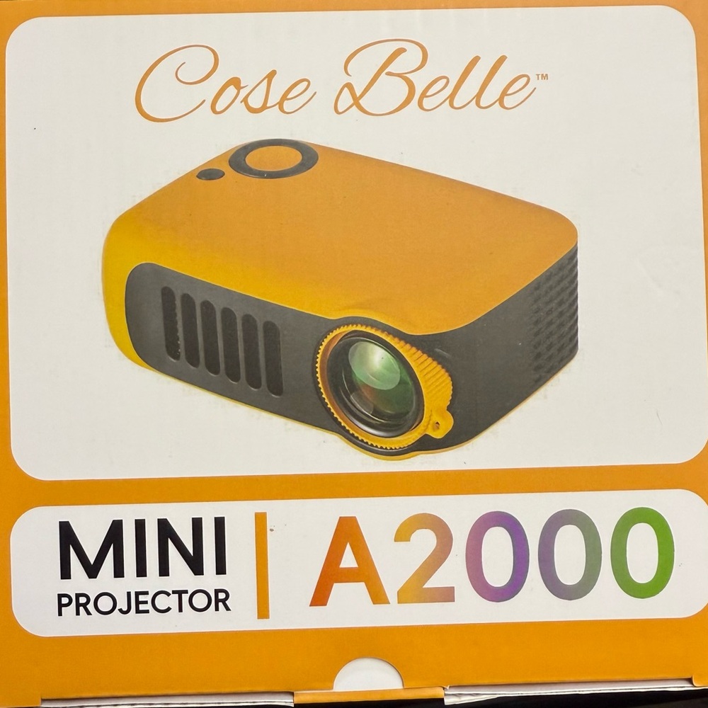 Cose Belle A2000 Mini Projector